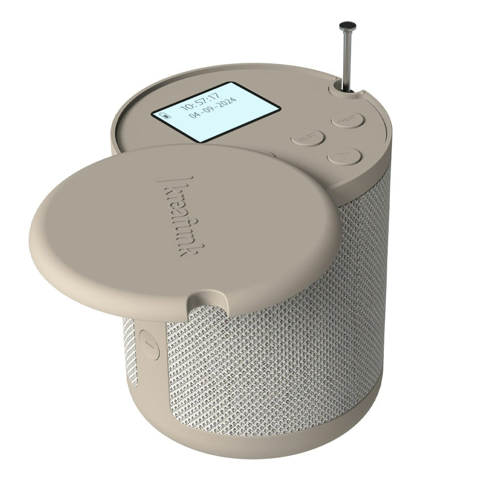 Kreafunk Dabbie Dab+/Fm Radio W/ Bluetooth - Ivory Sand