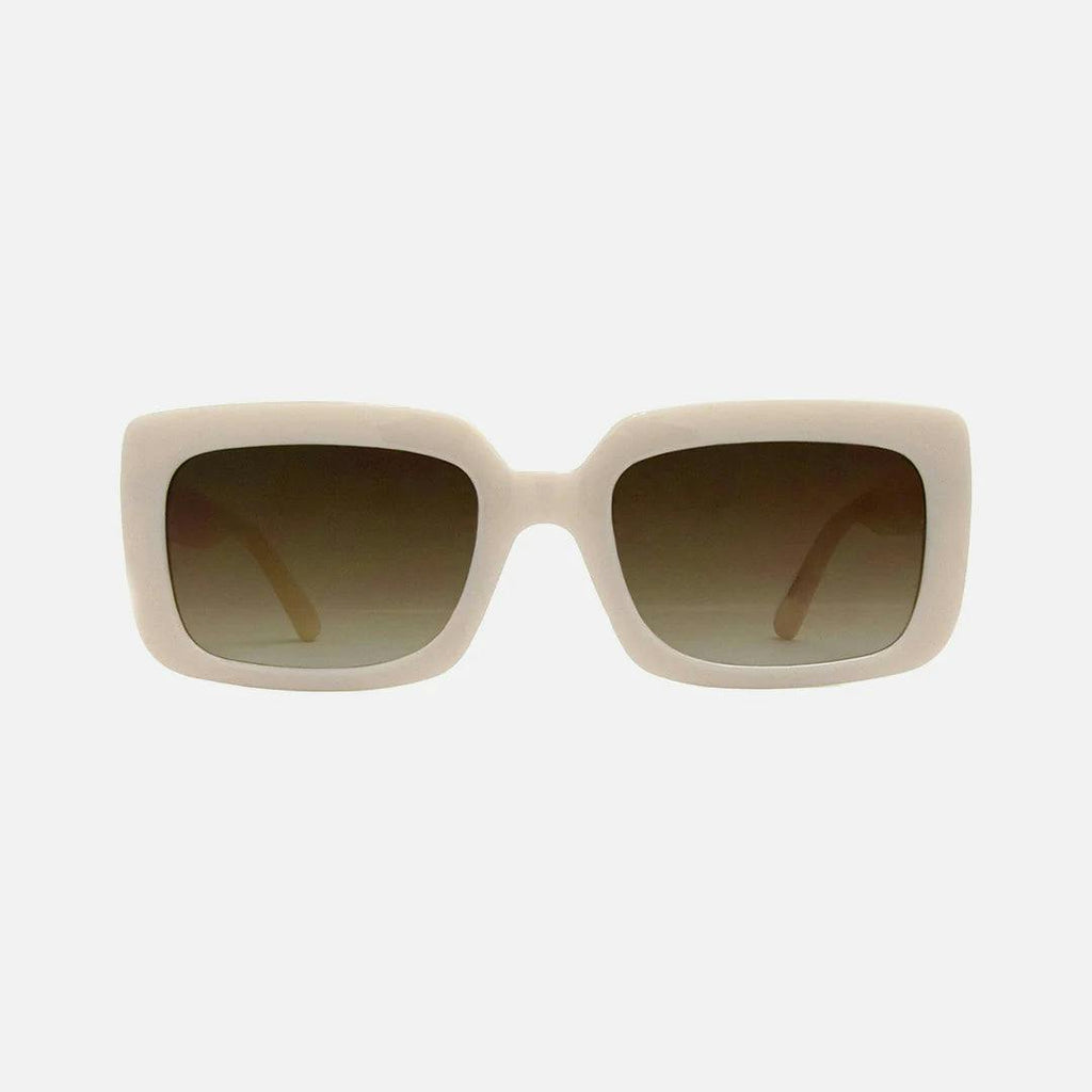 Laguna - Gloss Alabaster Frame with Brown Gradient Lens