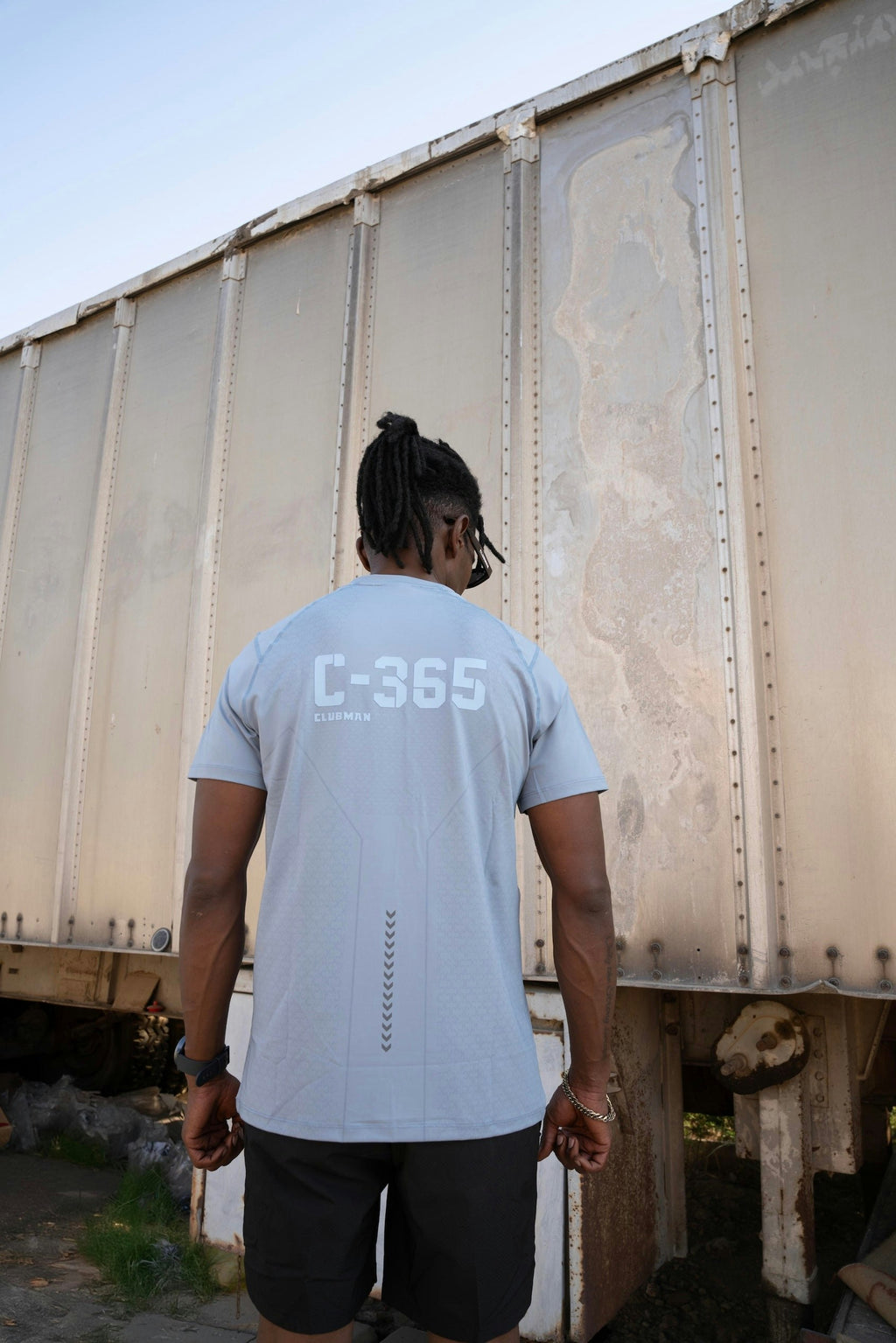 C-365 Flex Tee (324302) - Haze Blue