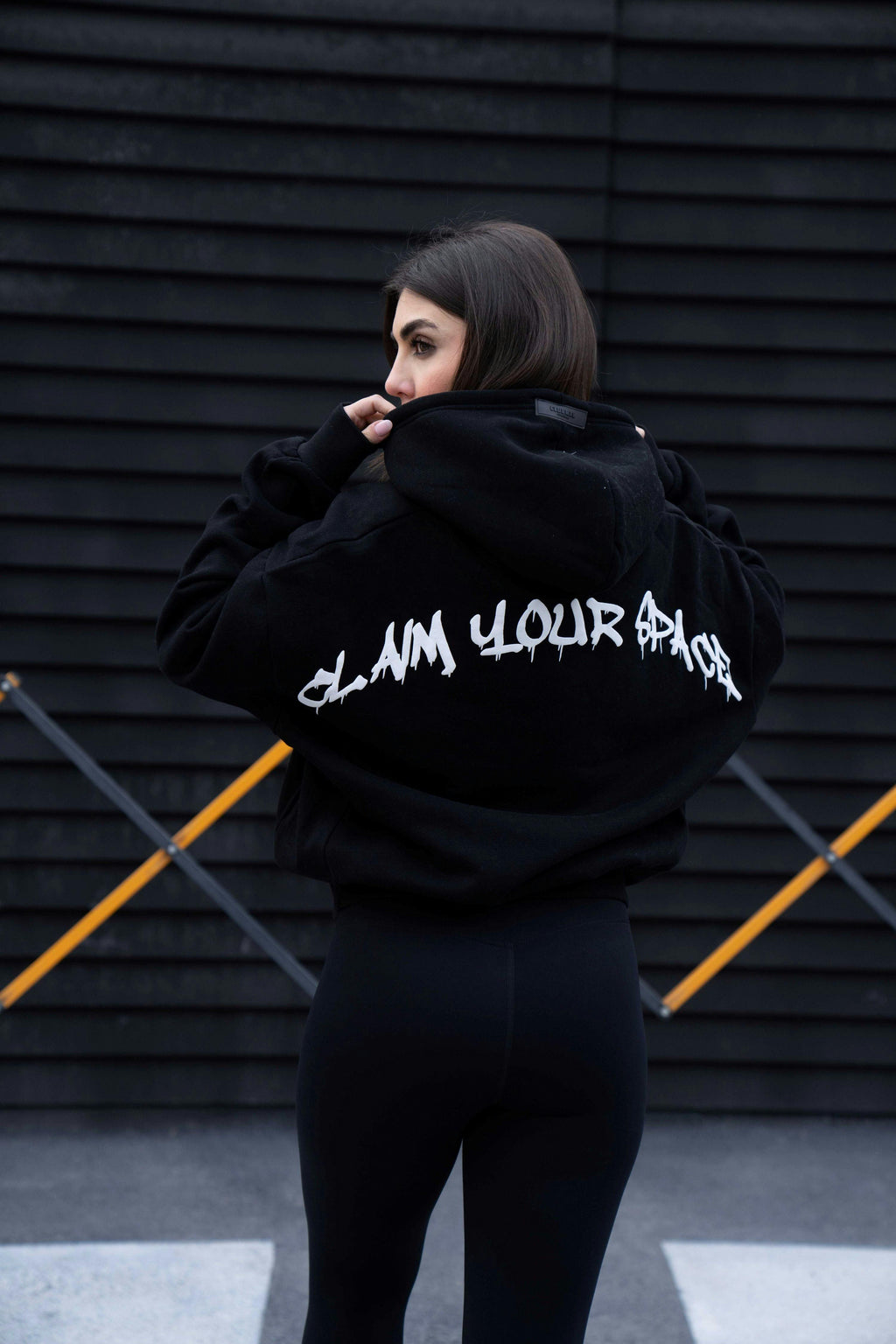 Clubman "APEX" Hoodie – Black/White