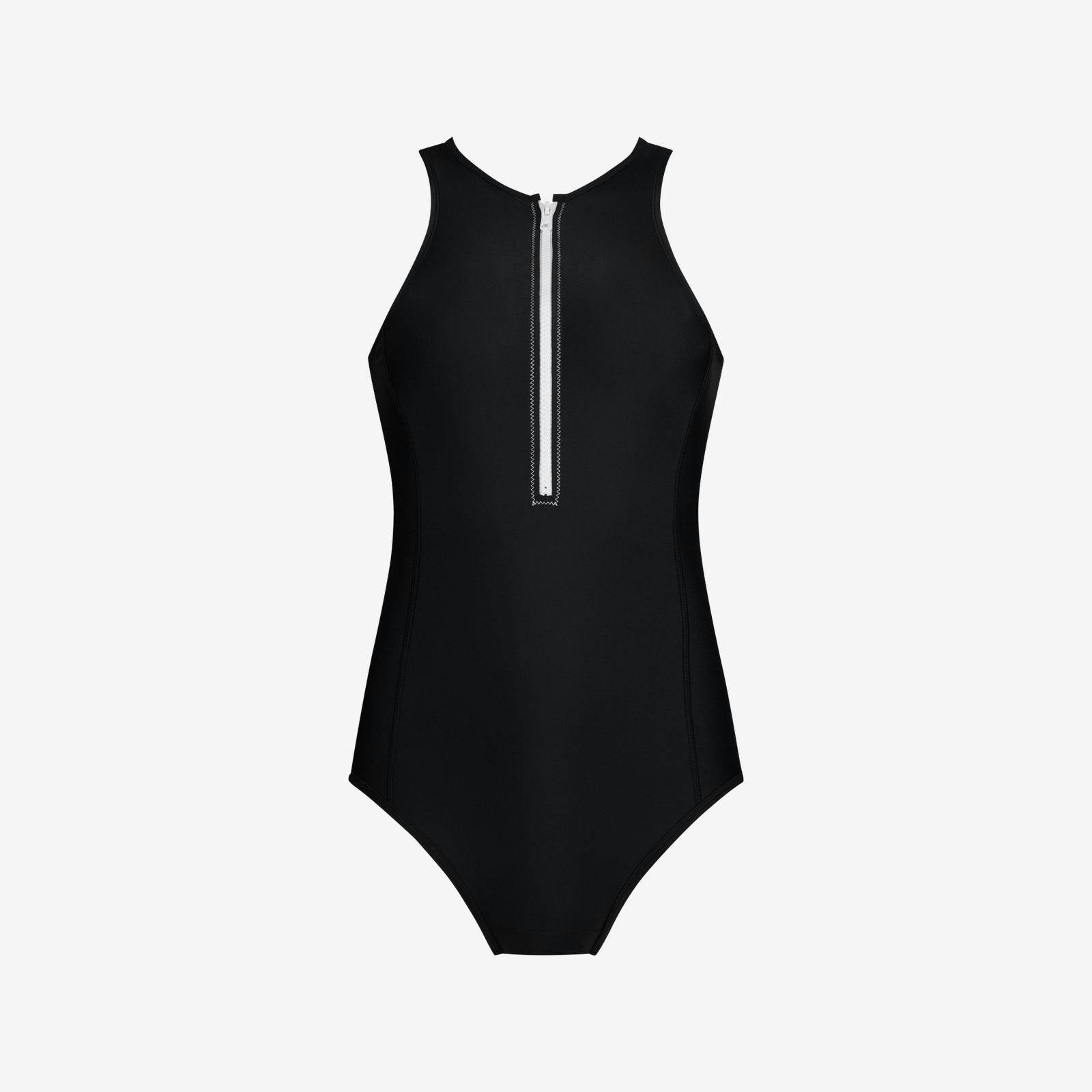 Yemaya One Piece Swimsuit Full Coverage ― Black