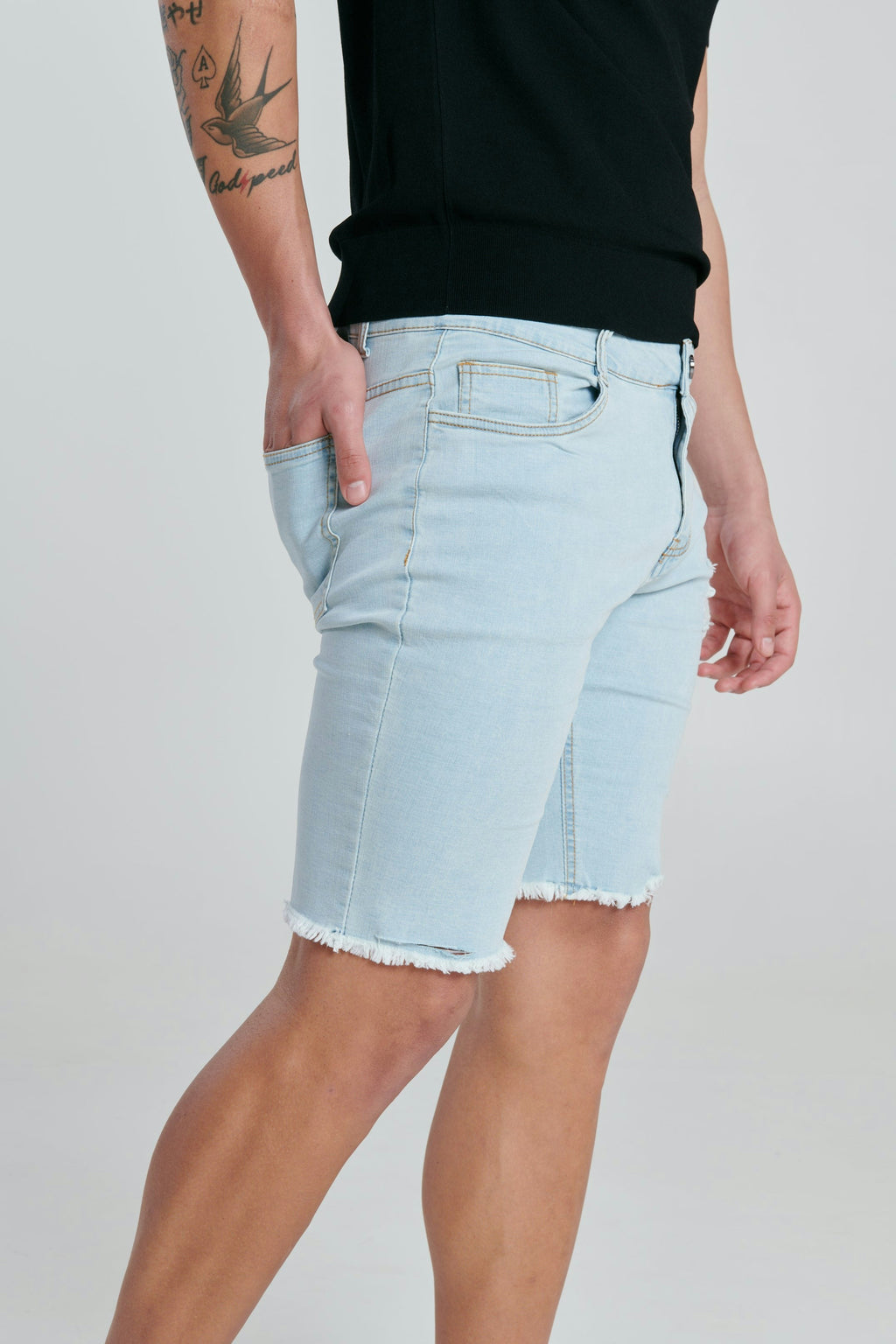 OXFORD Short ( Distressed Hem )