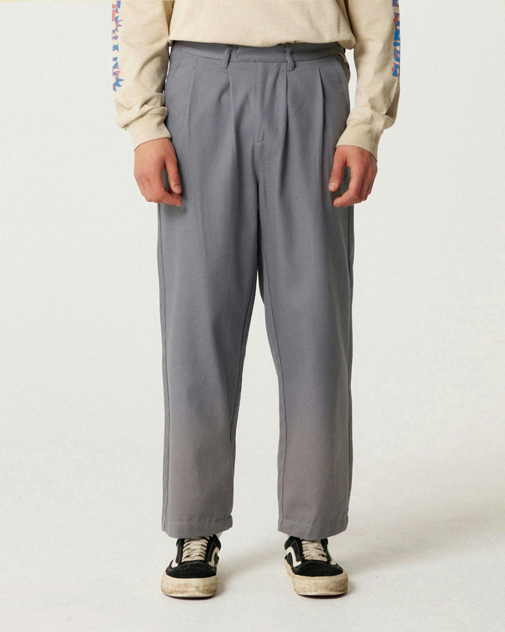 Harro Twill Pant - Grey