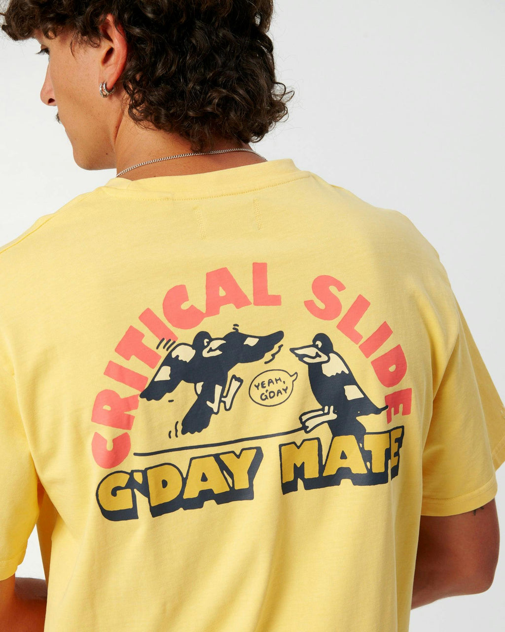 Gday Mate Tee - Sunflower