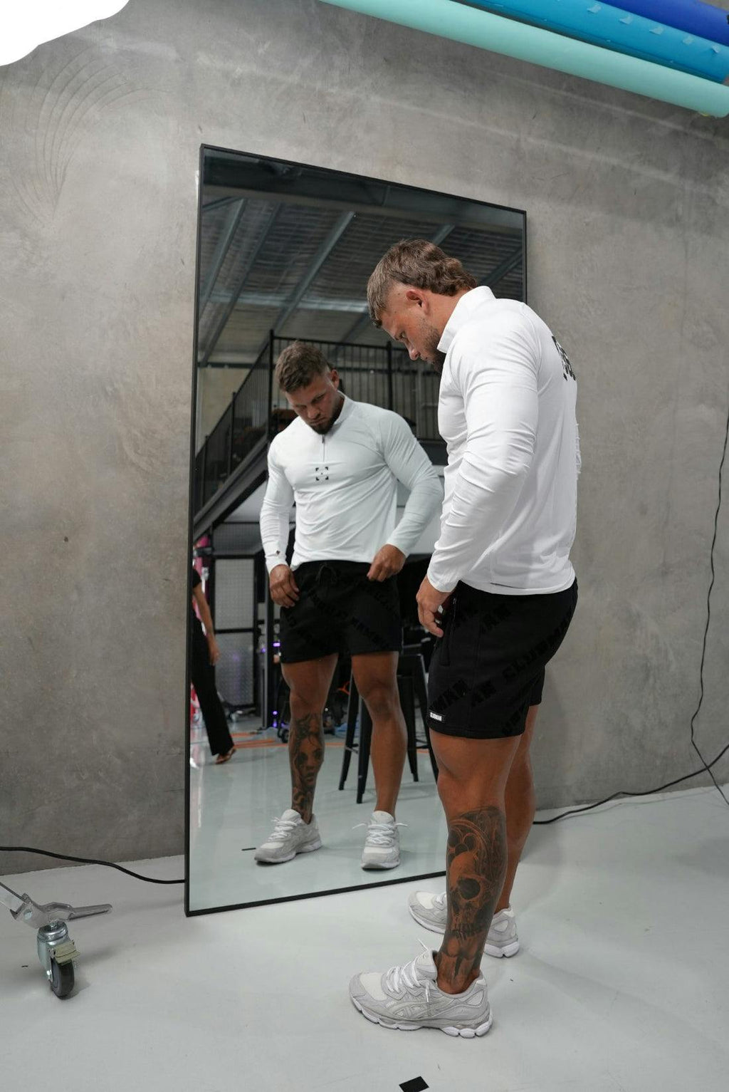 C-365 Elevate Zip Long Sleeve (Model 823303) - White