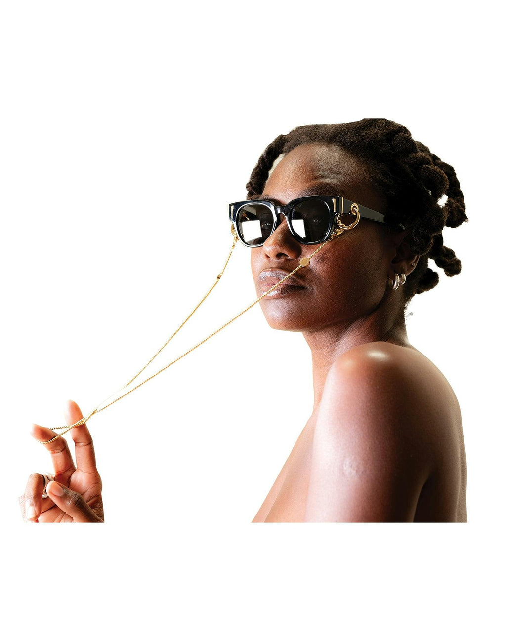 THE NYX - Black Sunglasses | Black Polarised Lenses