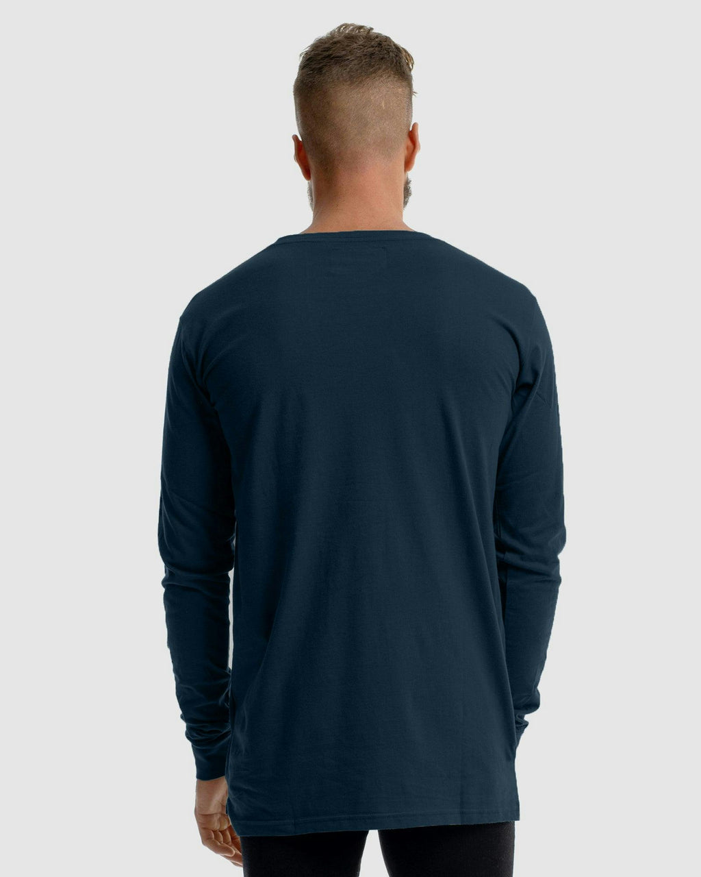 Saxon Embroidery Long Sleeve Tee