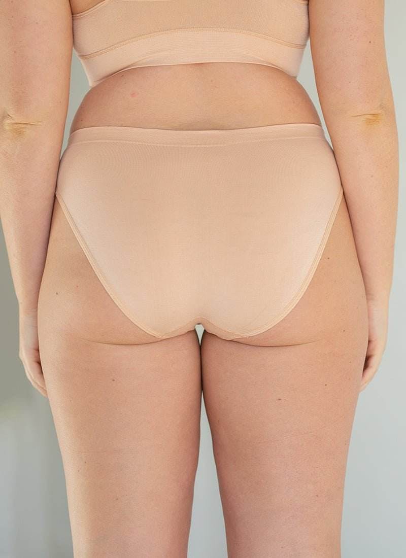 Callie Modal Bikini Brief Underwear 7 Pack - Bone