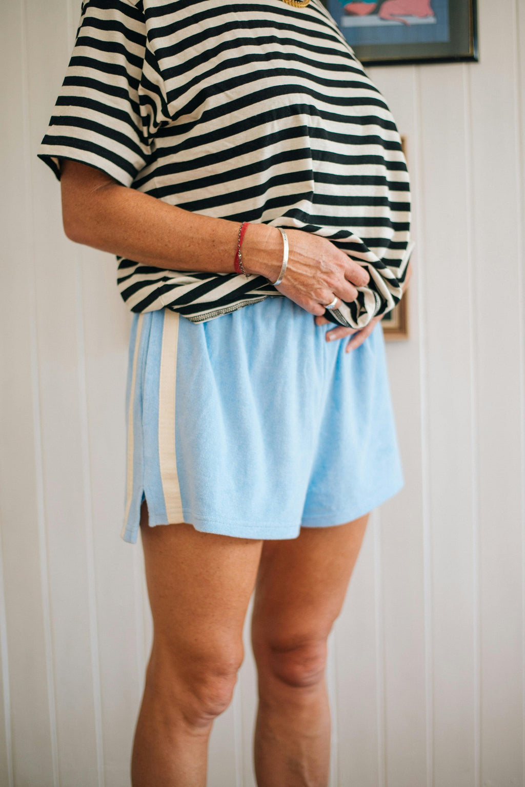 Terry Towelling Shorts Cloud