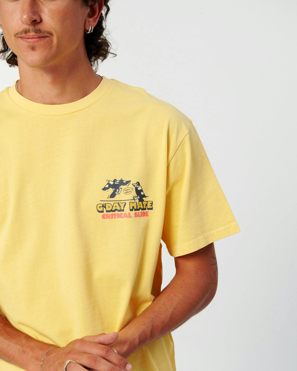 Gday Mate Tee - Sunflower