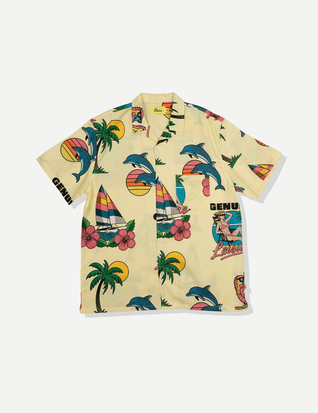 Sunny Buttonup - Lime