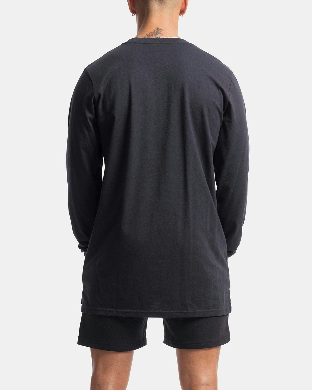 Palm Embroidery Long Sleeve Tee