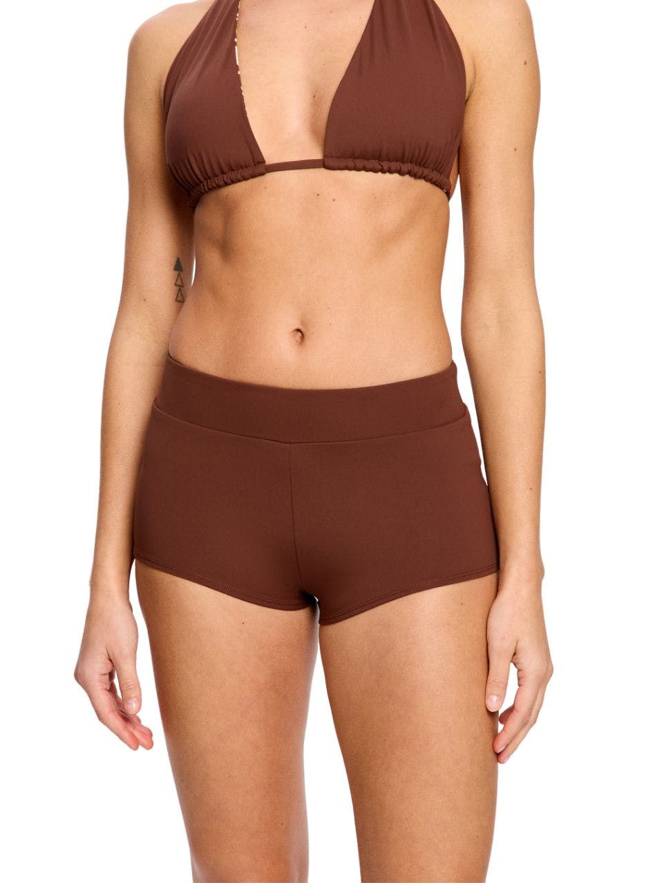 Swimwear Period Short Super Absorbency Chocolate Chocolate