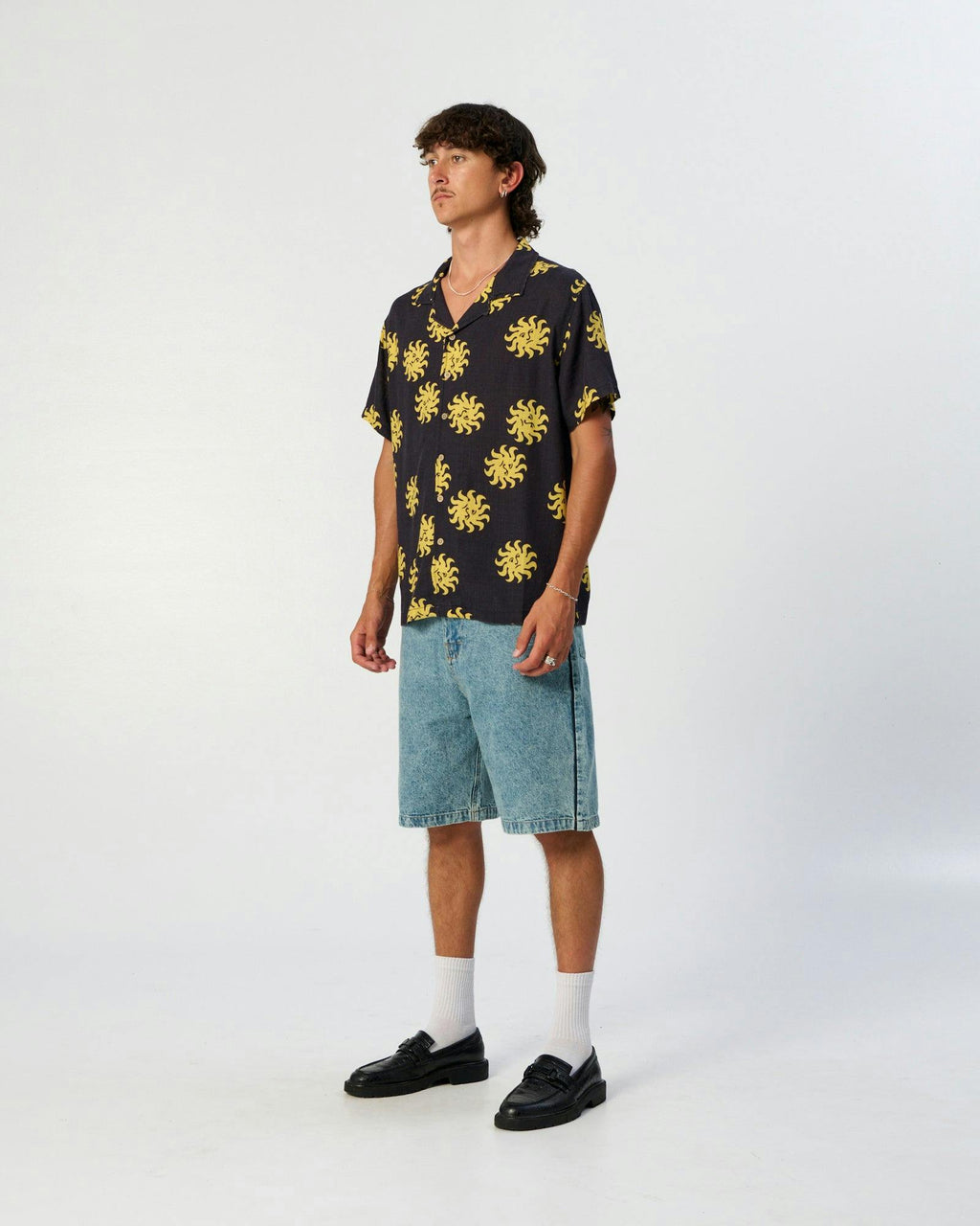 Morning Resort Shirt - Black