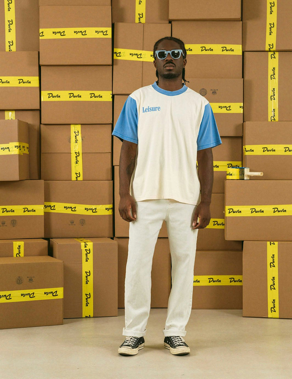 Leisure Sleeves Tee - Blue