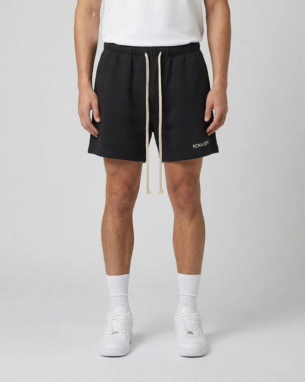 Premium Logo Shorts // BLACK