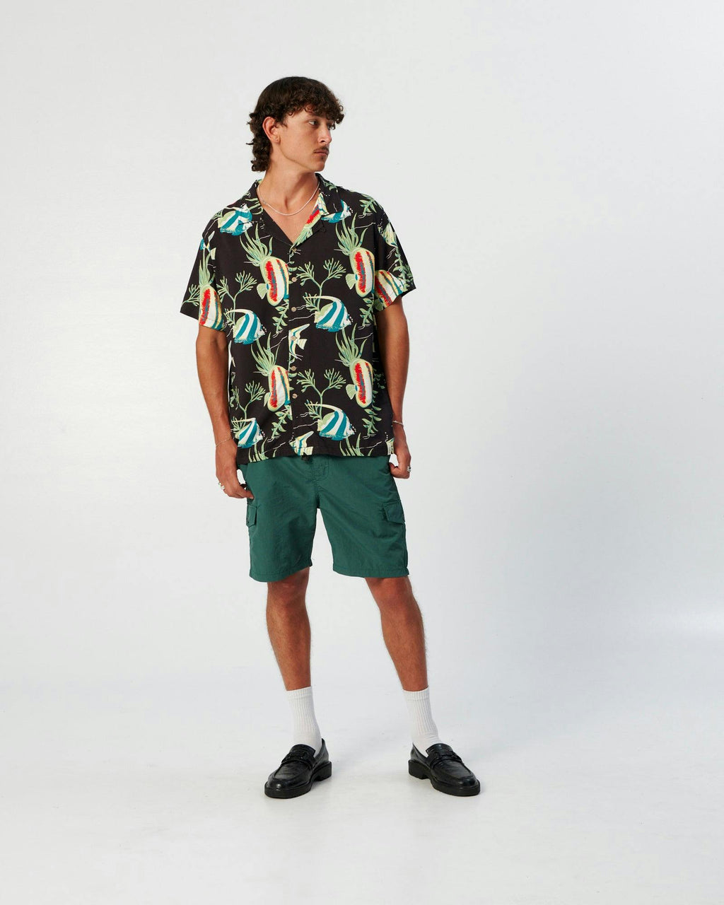 Gilligans Resort Shirt - Black