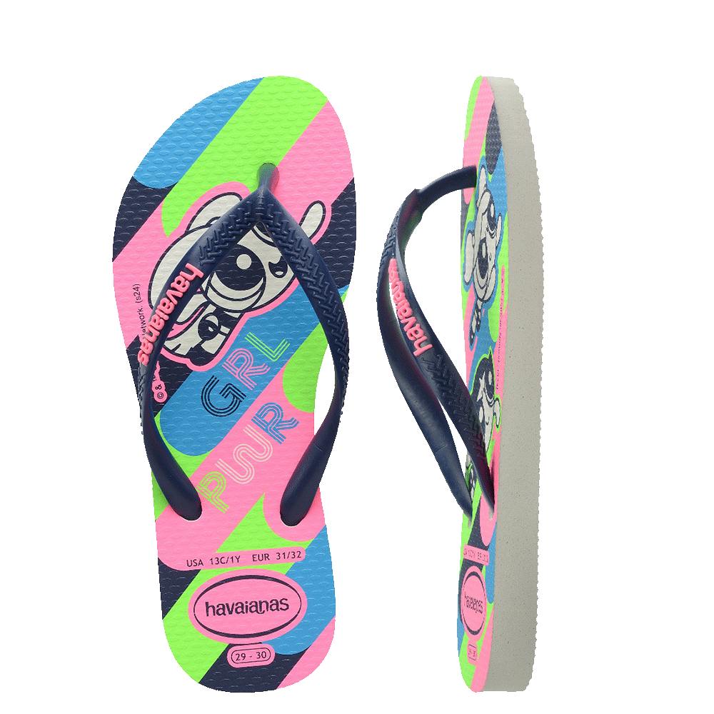 Kids Slim Powerpuff Girls Thongs