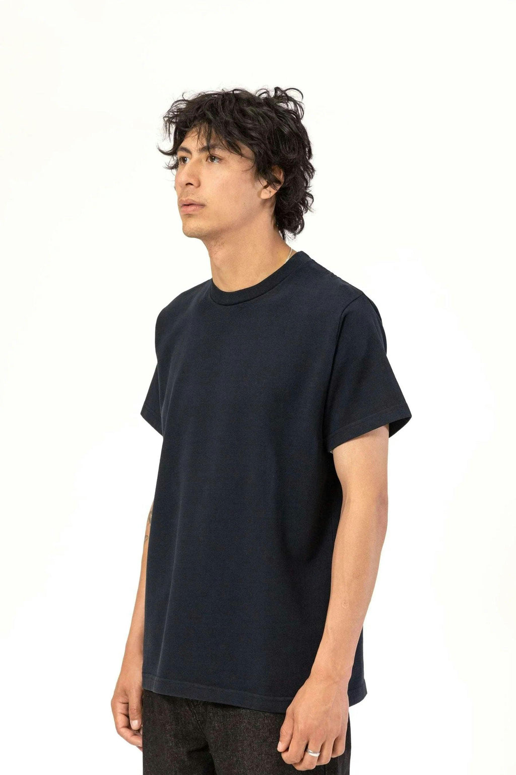 Power Goods Super Weight Tee in Navy