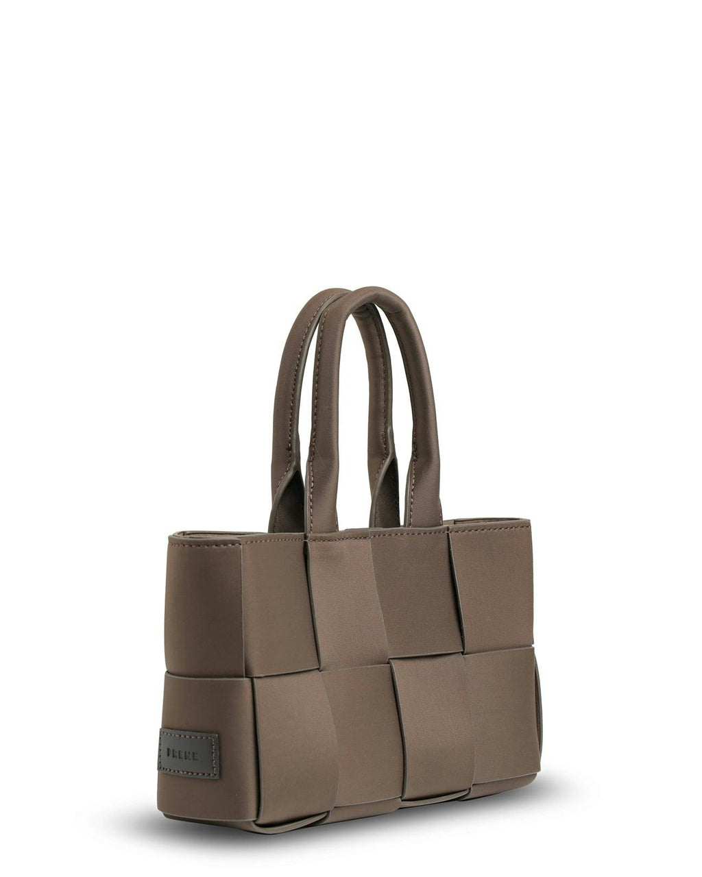 Prene | The Martini Bag (COCOA) Woven Neoprene Mini Tote/Crossbody Bag