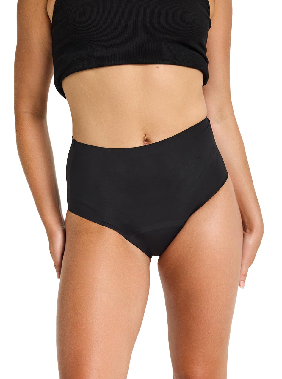 Seamfree Period Underwear Full Brief Super Absorbency Black