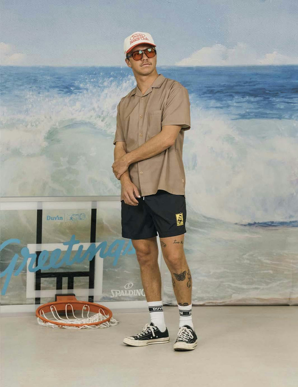 Windsurfer Swim Short Black