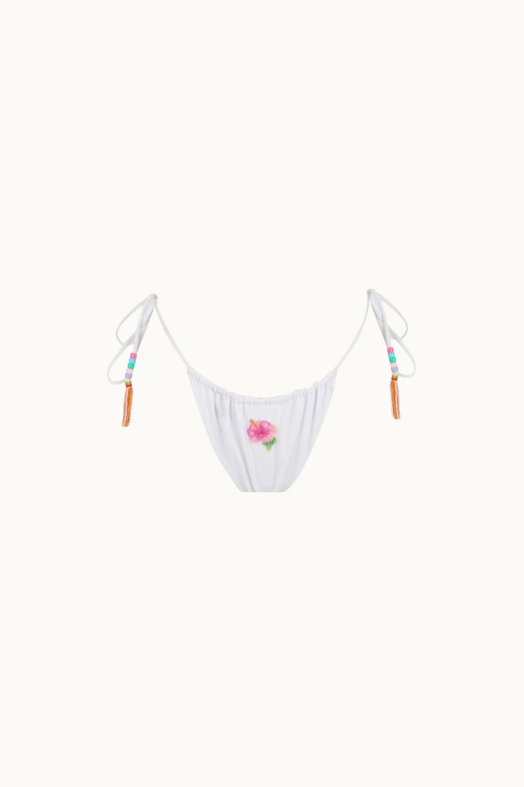 BEADED BRIEF - HIBISCUS