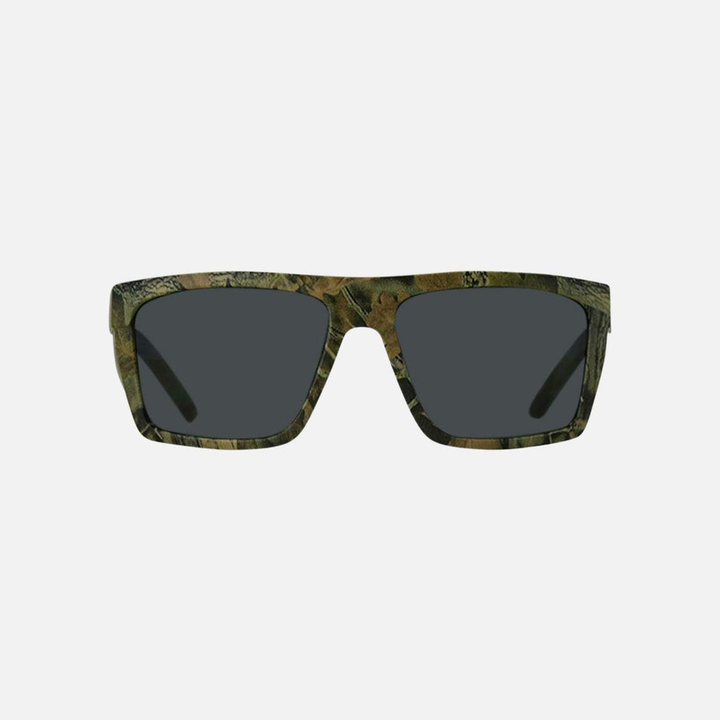 VOLLEY SAFETY WITH CAMO FRAME AND GREY POLARIZED LENS