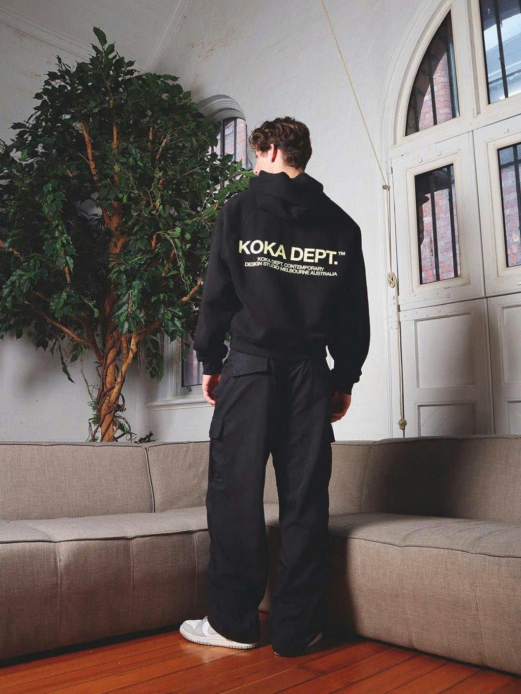 Pit Crew Cargo Pants - Black