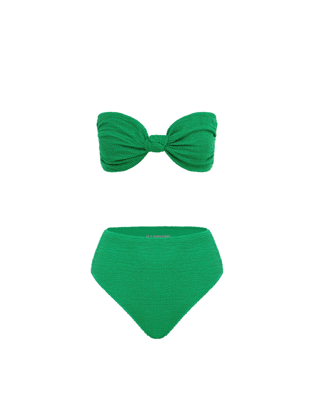 THE WAISTED PANT - EMERALD CRIMP