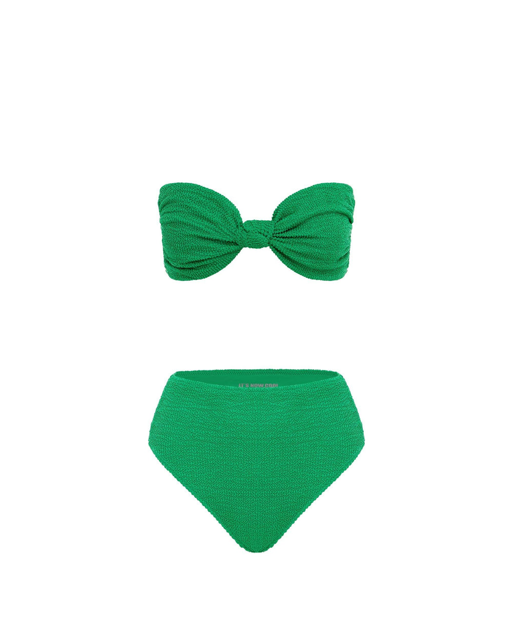 THE WAISTED PANT - EMERALD CRIMP