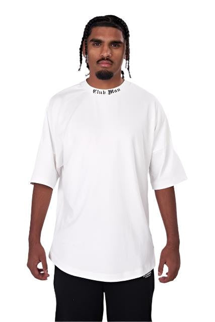 CLUBMAN Oversized 'Monochrome Signature' T-shirt