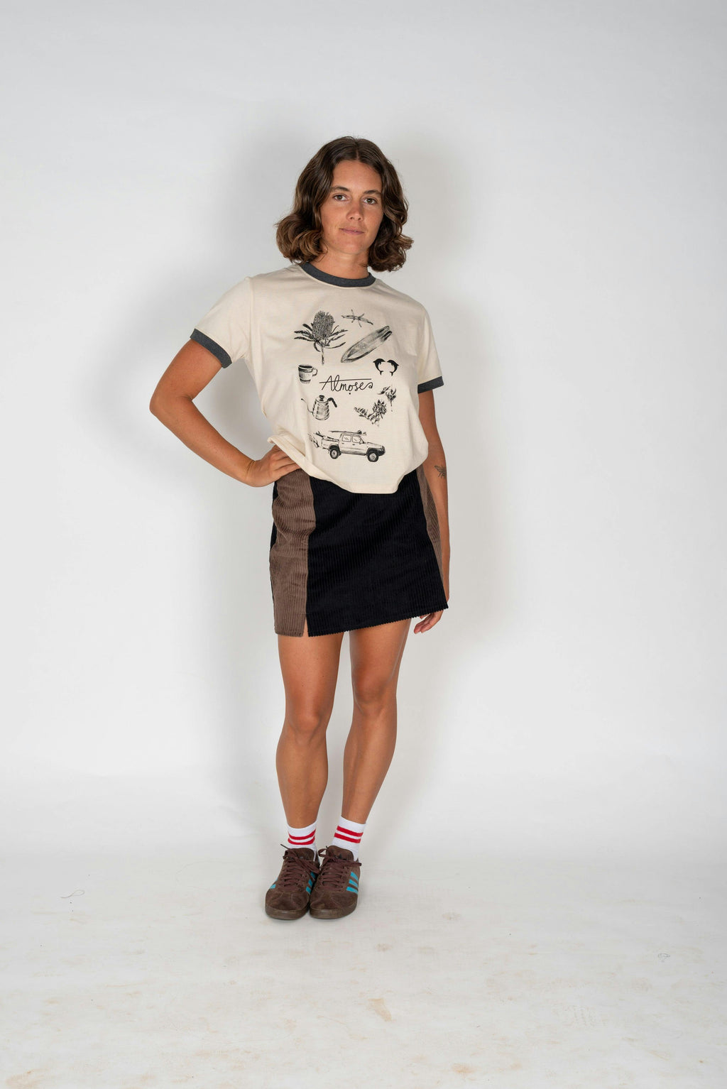 Yaz Artifacts Ringer Tee