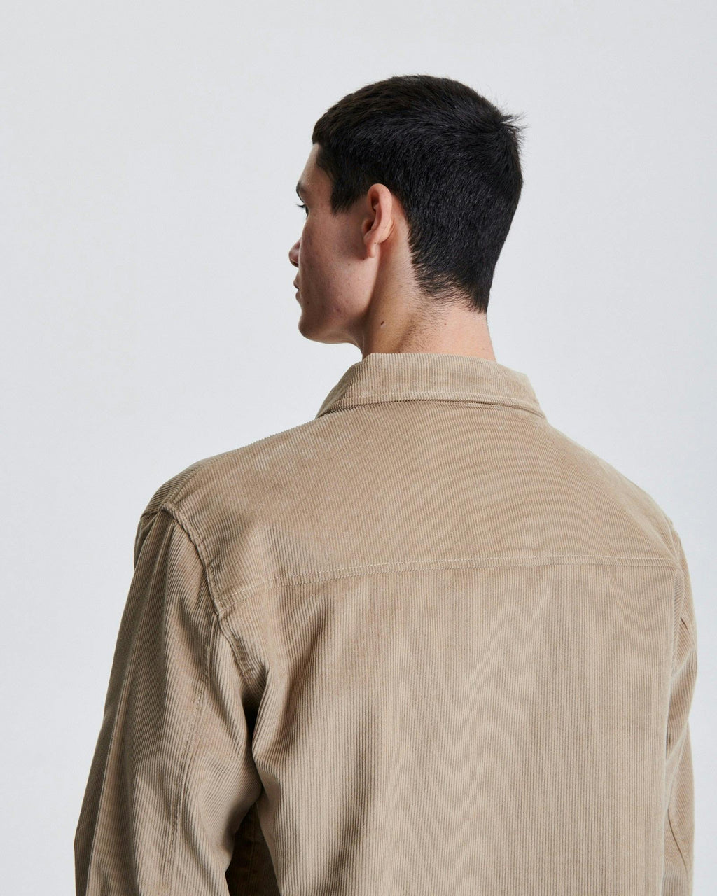 Lazy Boy Corduroy Shirt - Taupe