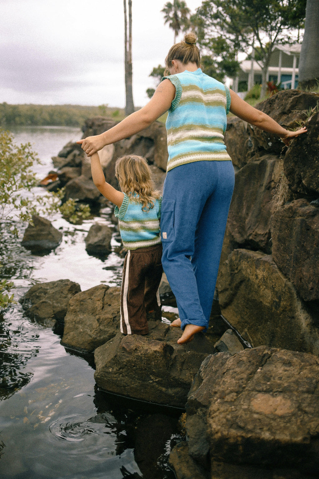 Mini Terry Pant Chocolate