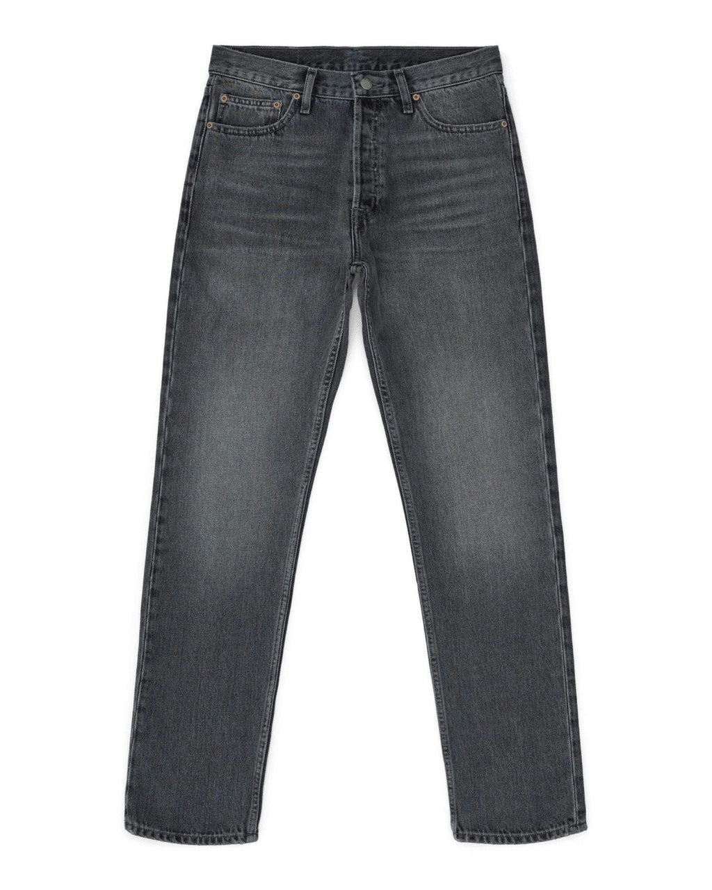 Dash Straight Jeans - Mid Grey Used