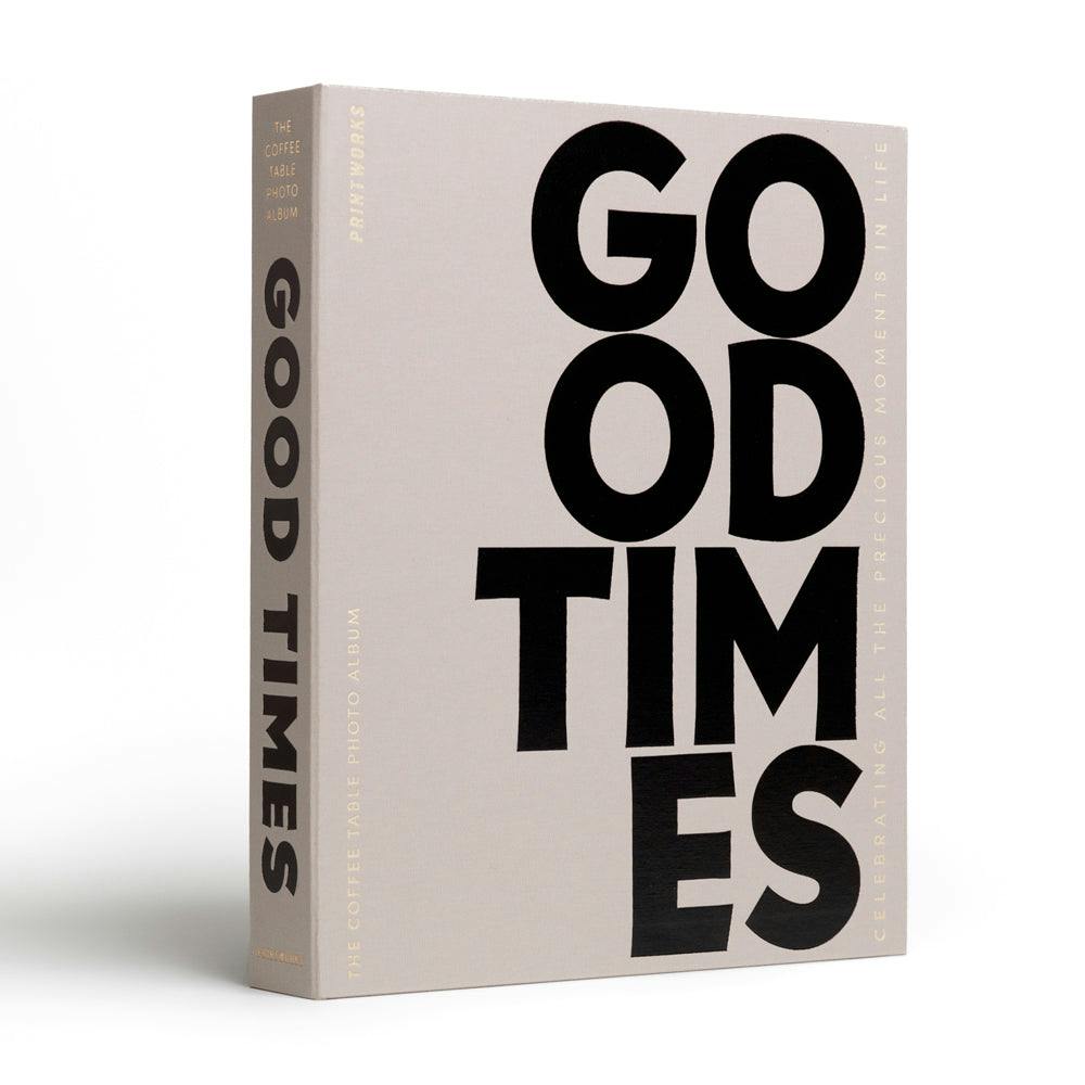 Printworks Photo Album-Good Times-Grey