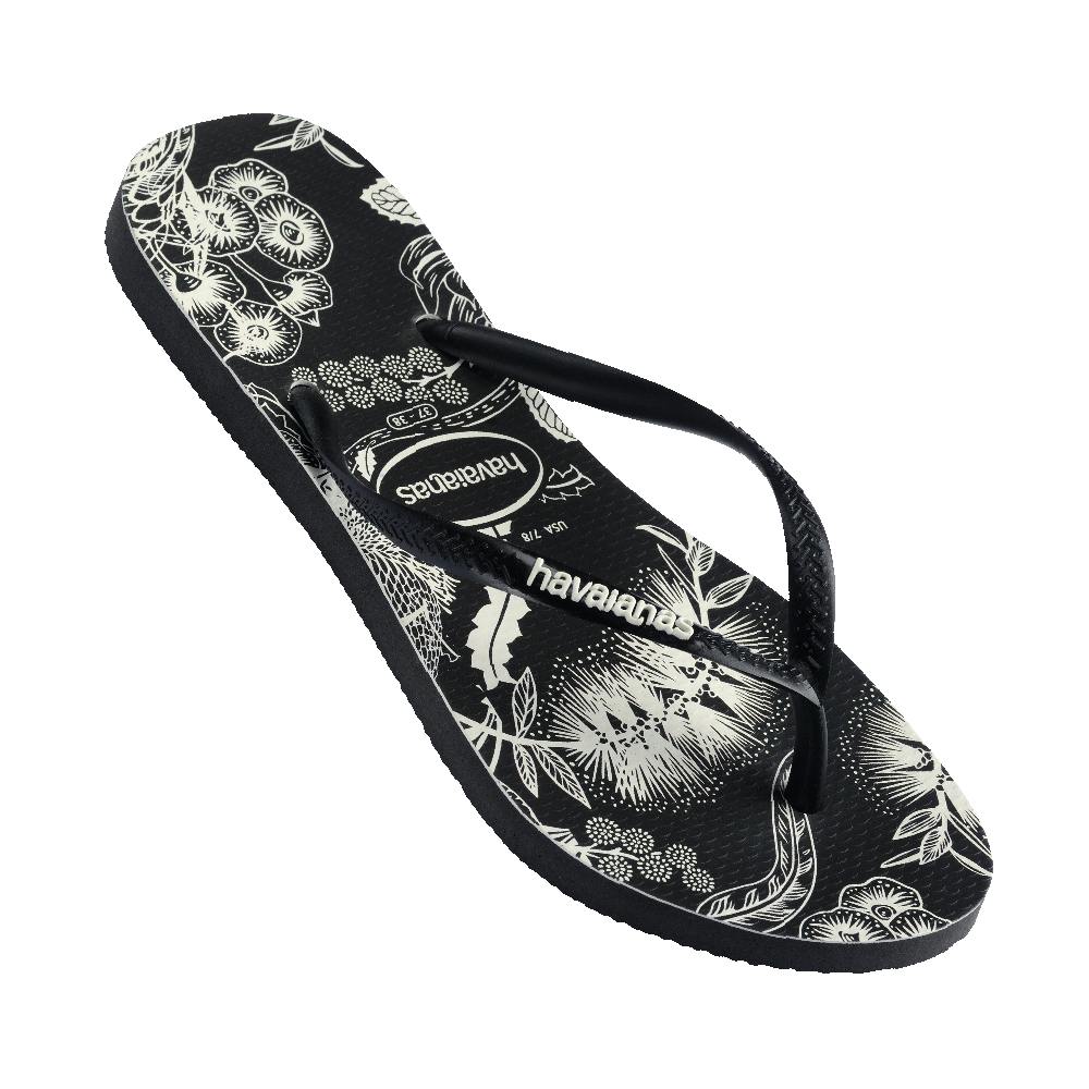 Slim B&W Native Thongs