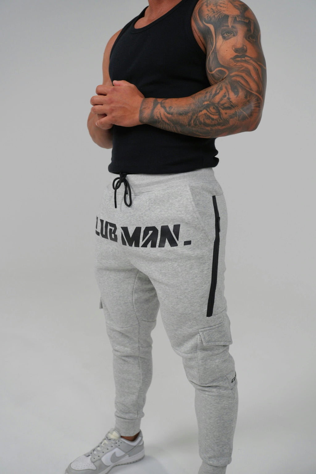 Clubman ‘Shadow stone’ Cargo Trackies