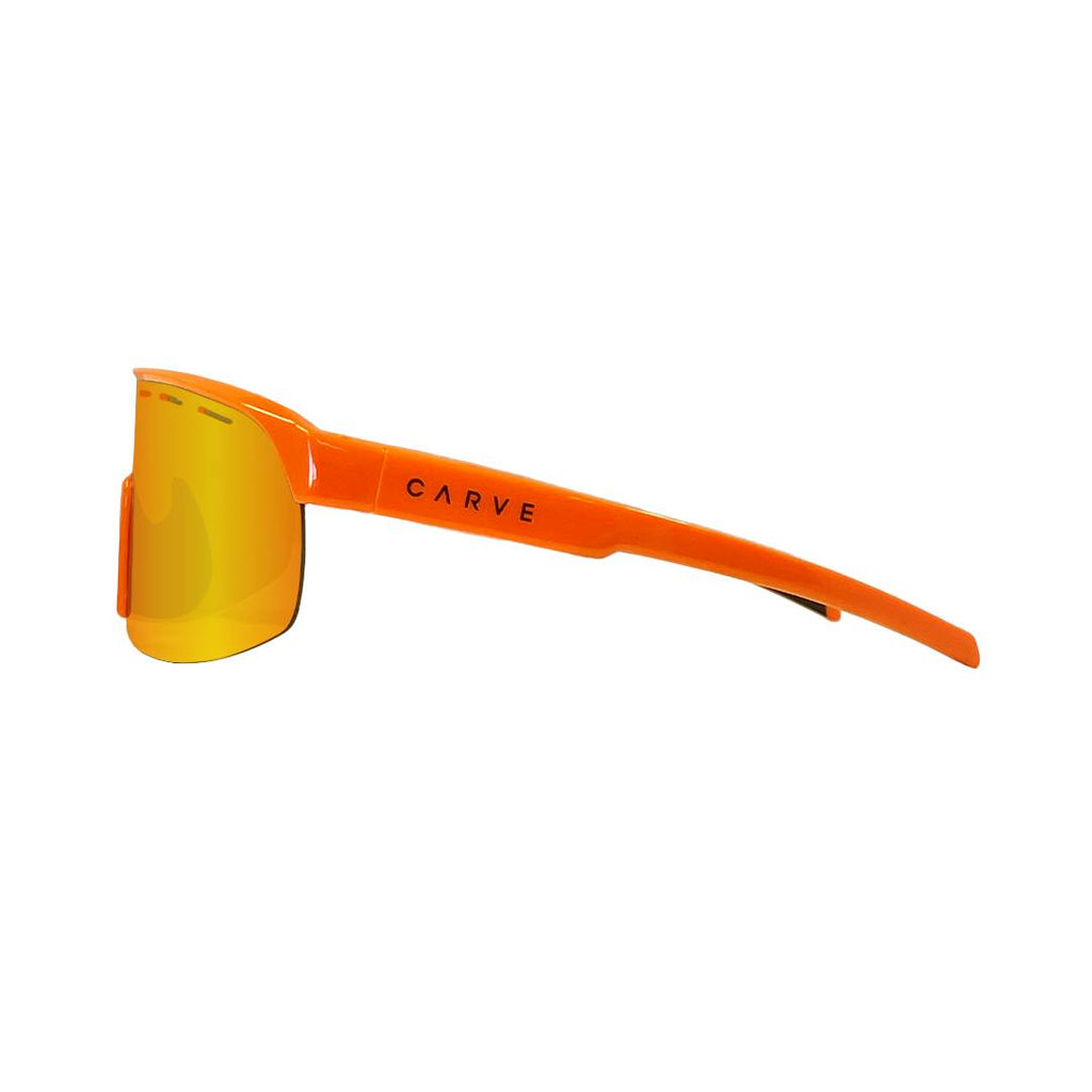 Velocity HD - Gloss Orange Frame, Grey Lens with Orange Iridium plus Venting