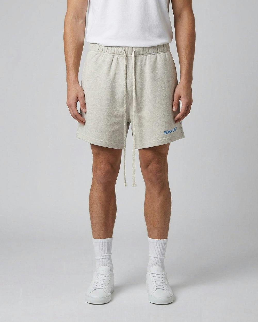 Premium Logo Shorts // GREY
