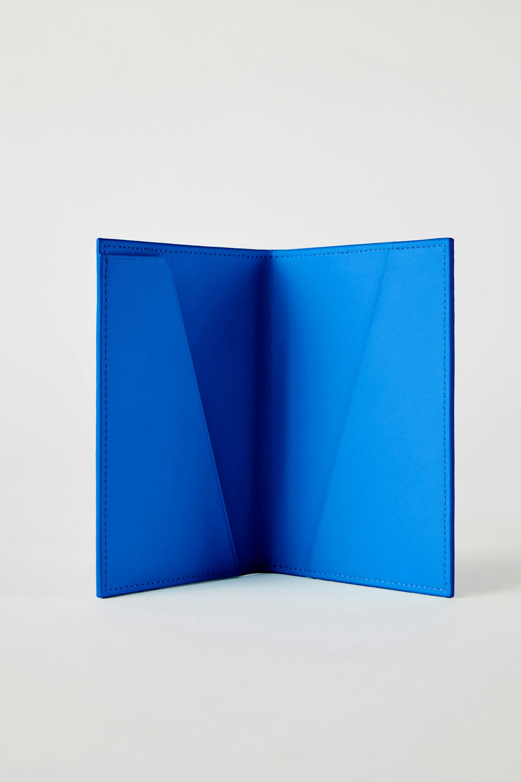 Leather Passport Holder | Cobalt