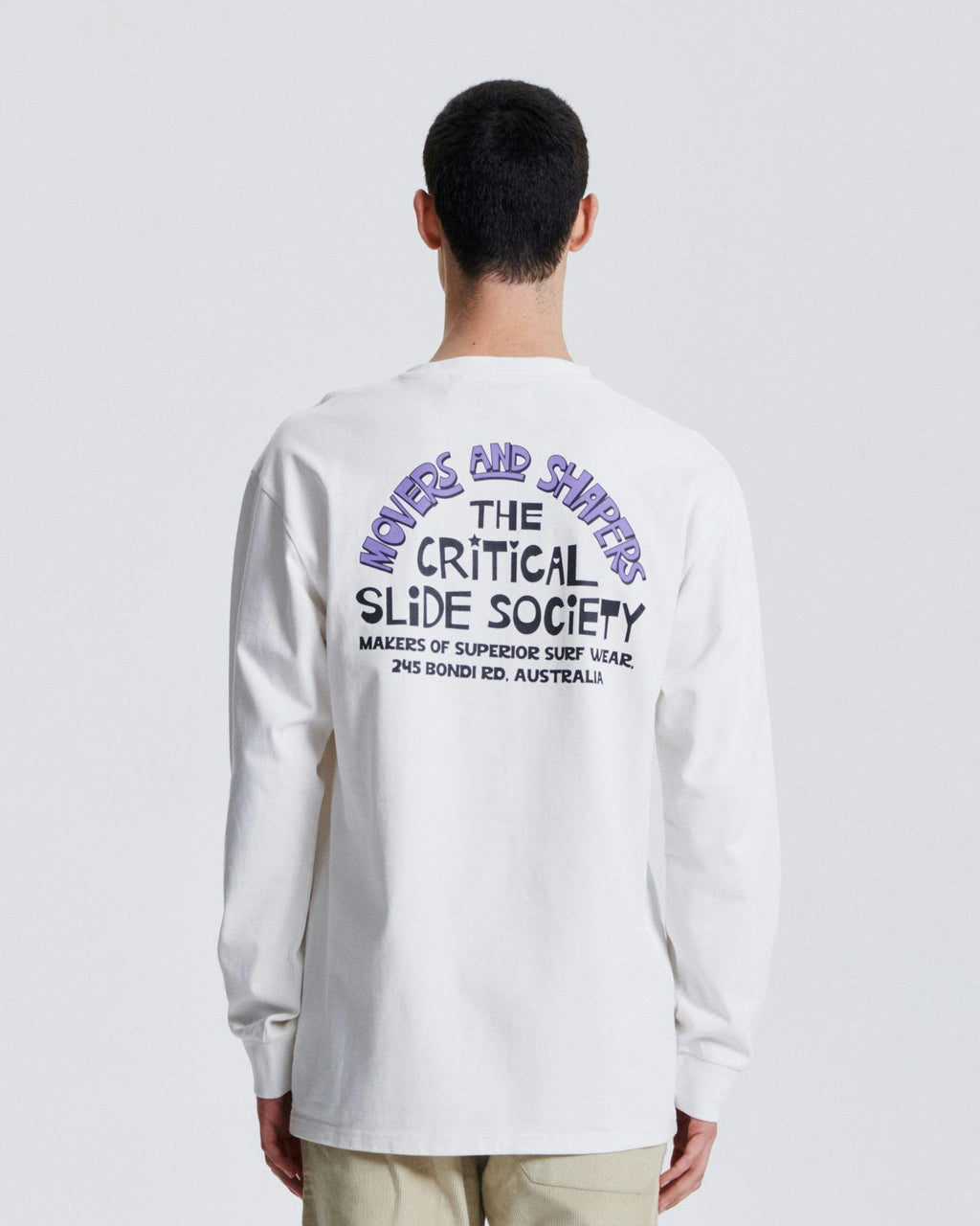 Community Longsleeve Tee - Vintage White