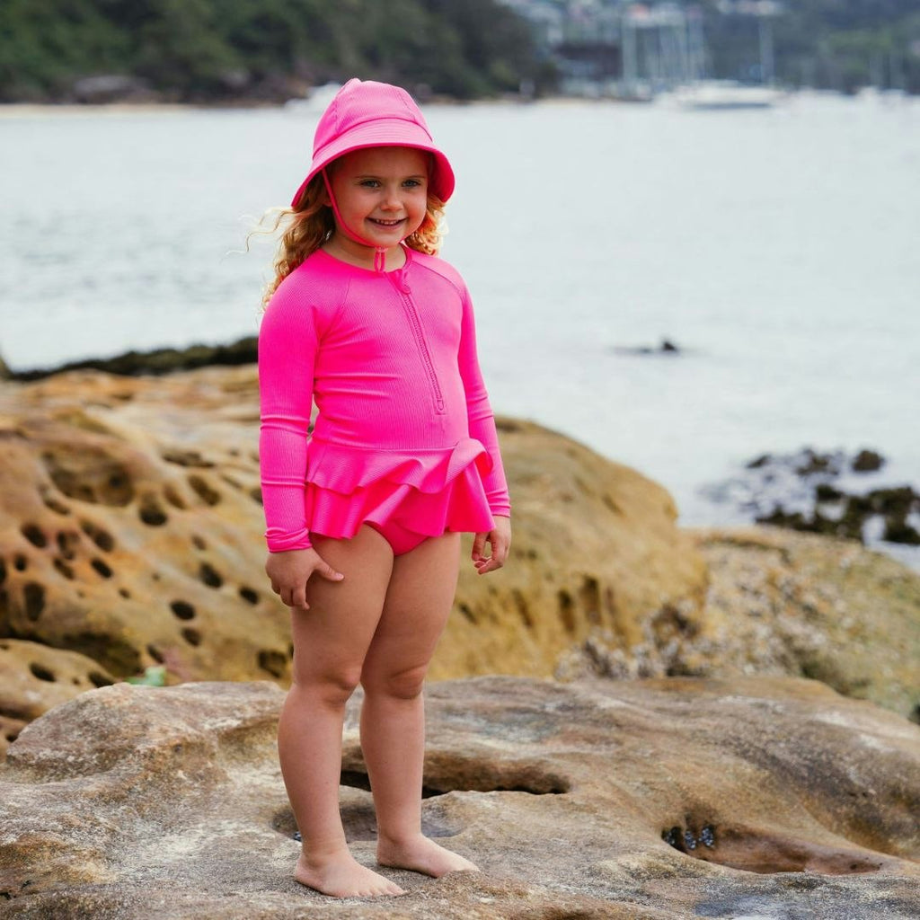 The Millie surfsuit - Malibu (Rib)