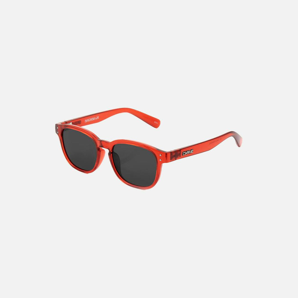 Havana Junior - Gloss Crystal Red Frame Sunglasses