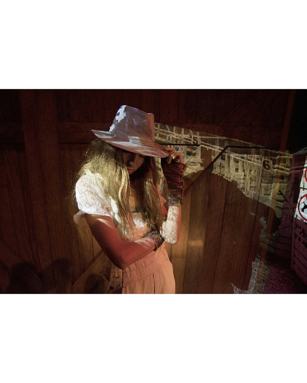 The Denim Dingo Denim Hat - Acid blues