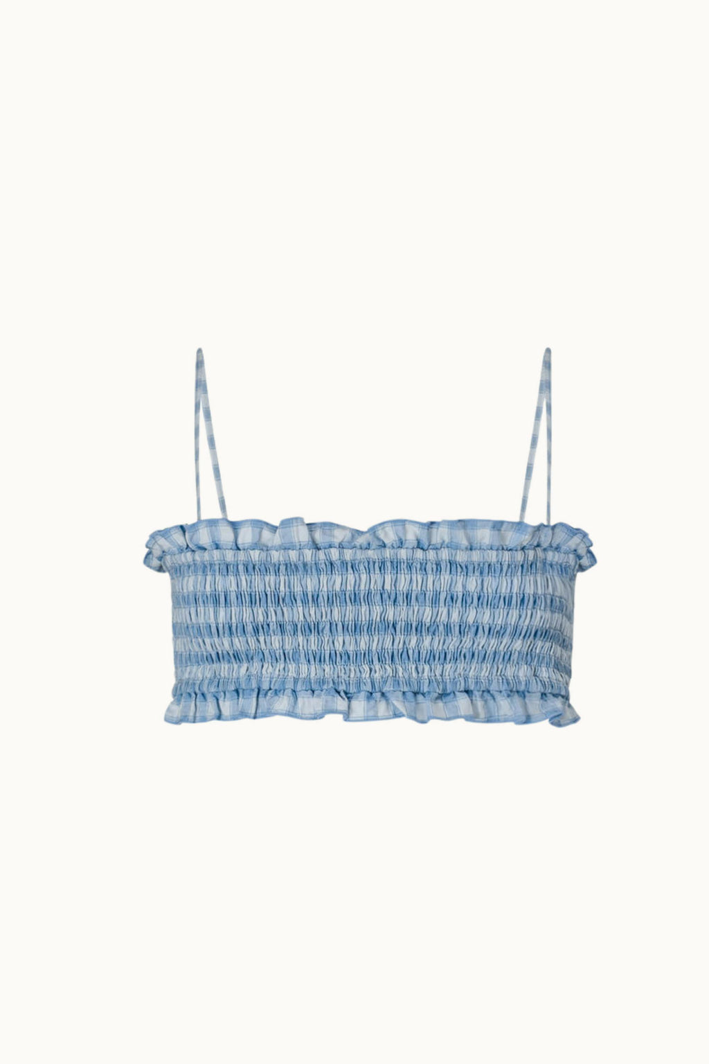 FRANGIPANI KINI - BLUE CHECK