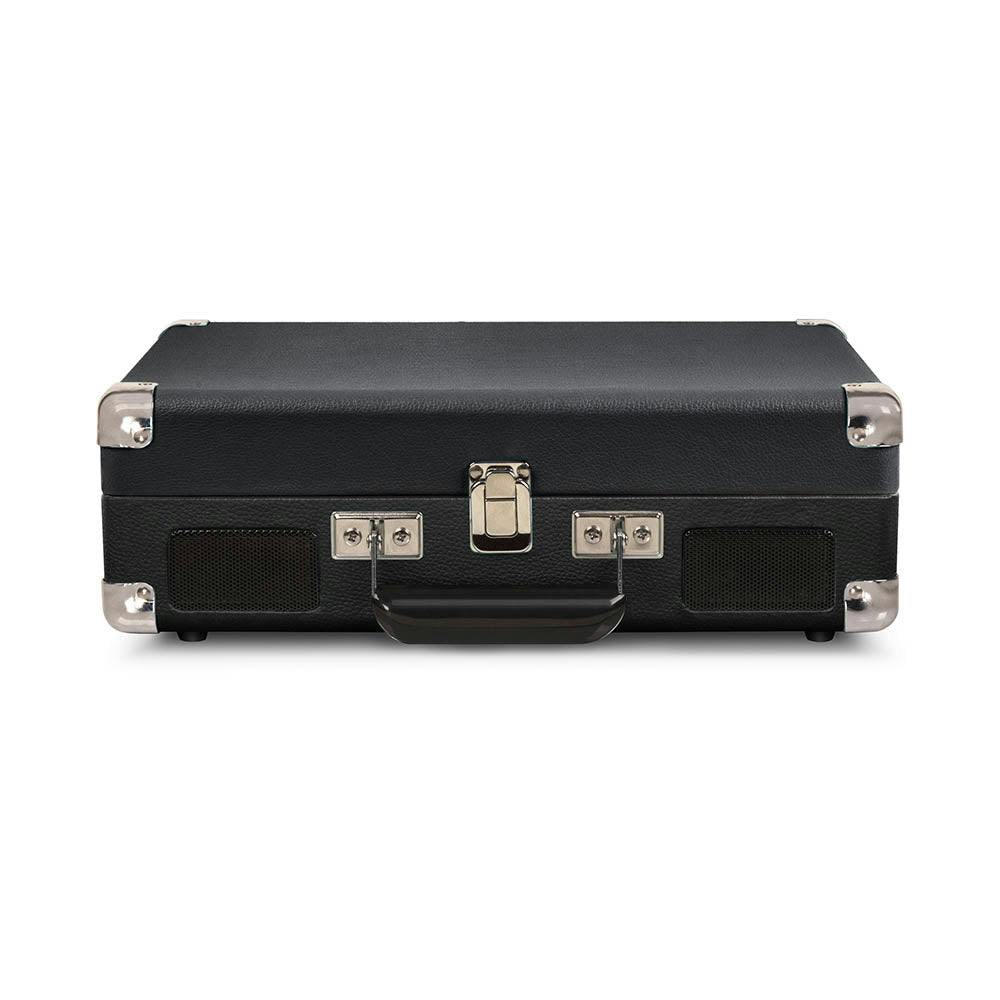 Crosley Cruiser Bluetooth Portable Turntable - Black + Bundled Crosley Record Storage Crate
