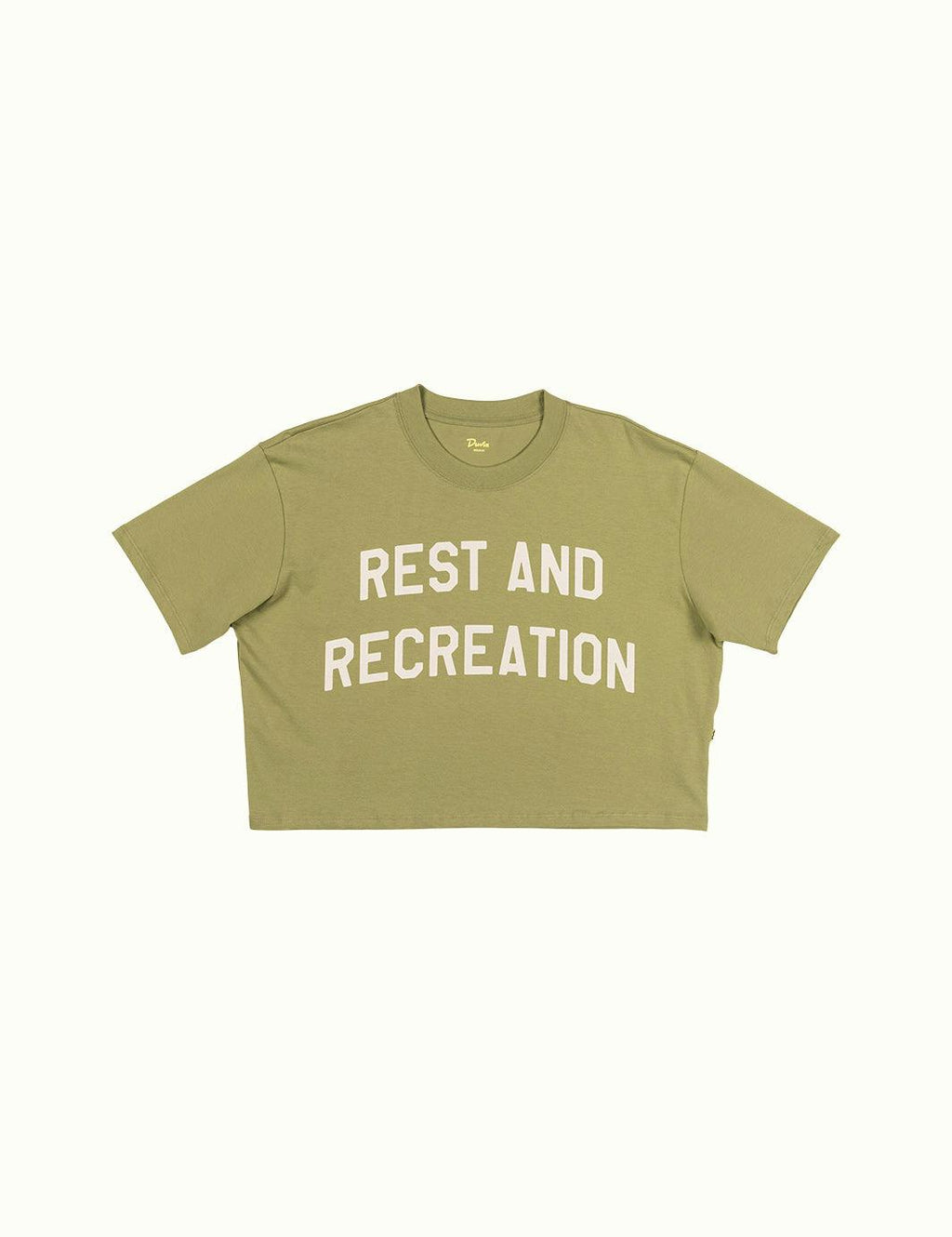 RR Crop Tee - Army