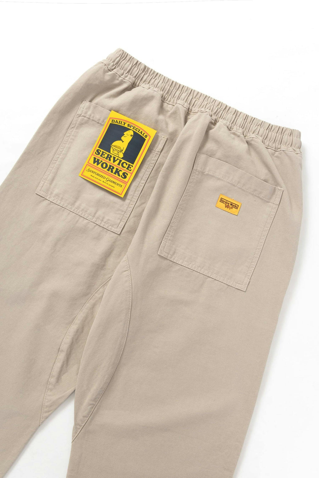 Service Works Classic Chef Pants in Stone